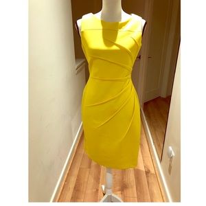 Yellow Calvin Klein Dress, Size 6